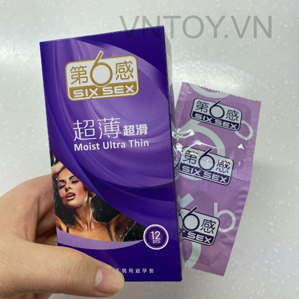 Bao cao su Six Sex chính hãng siêu mỏng băng hỏa gân gai