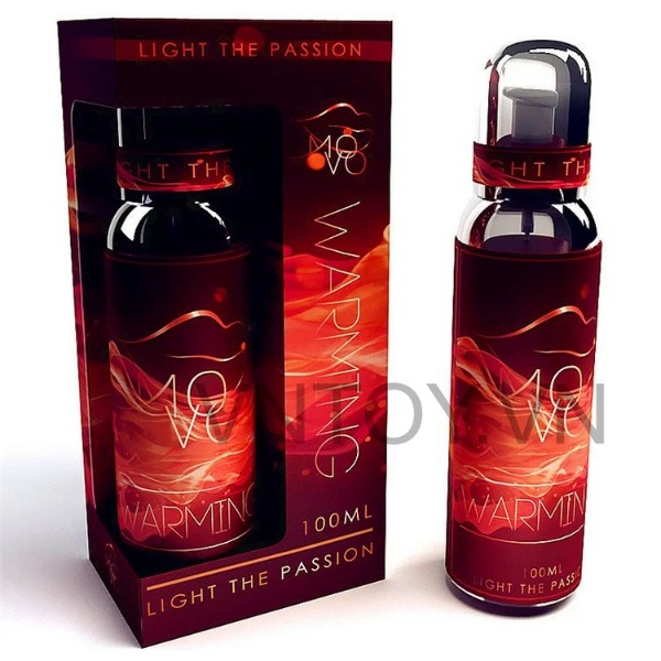 Gel bôi trơn nóng ấm Movo Warming Light The Passion chai 100ml