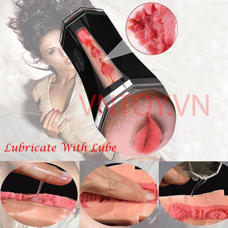 Âm đạo giả 2 đầu Jiuai rung rên tặng kèm tai nghe