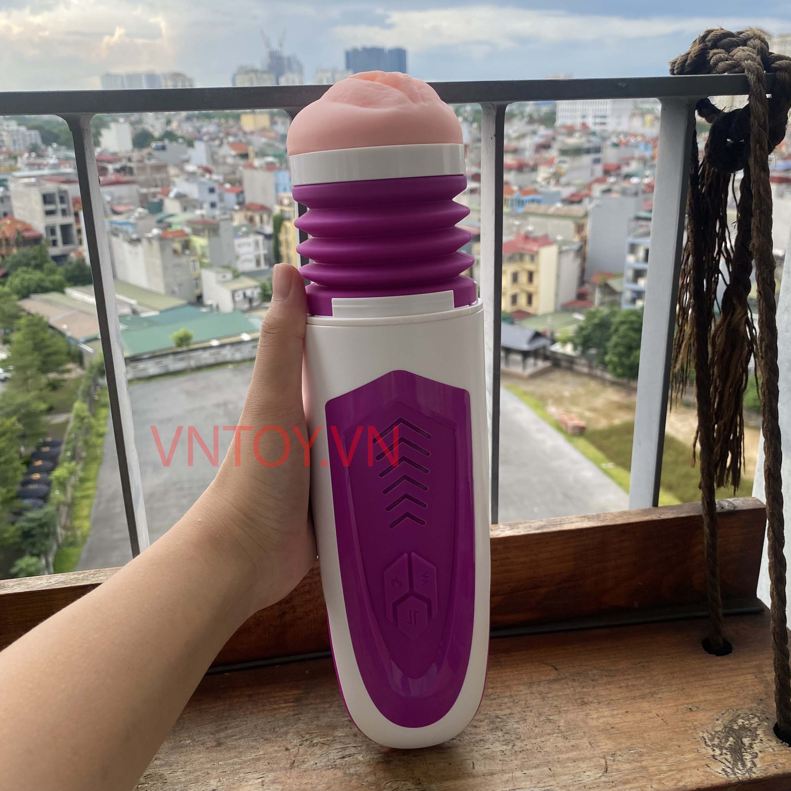 Âm đạo giả Dibe Ferrady tự động rung thụt tỏa nhiệt rên la