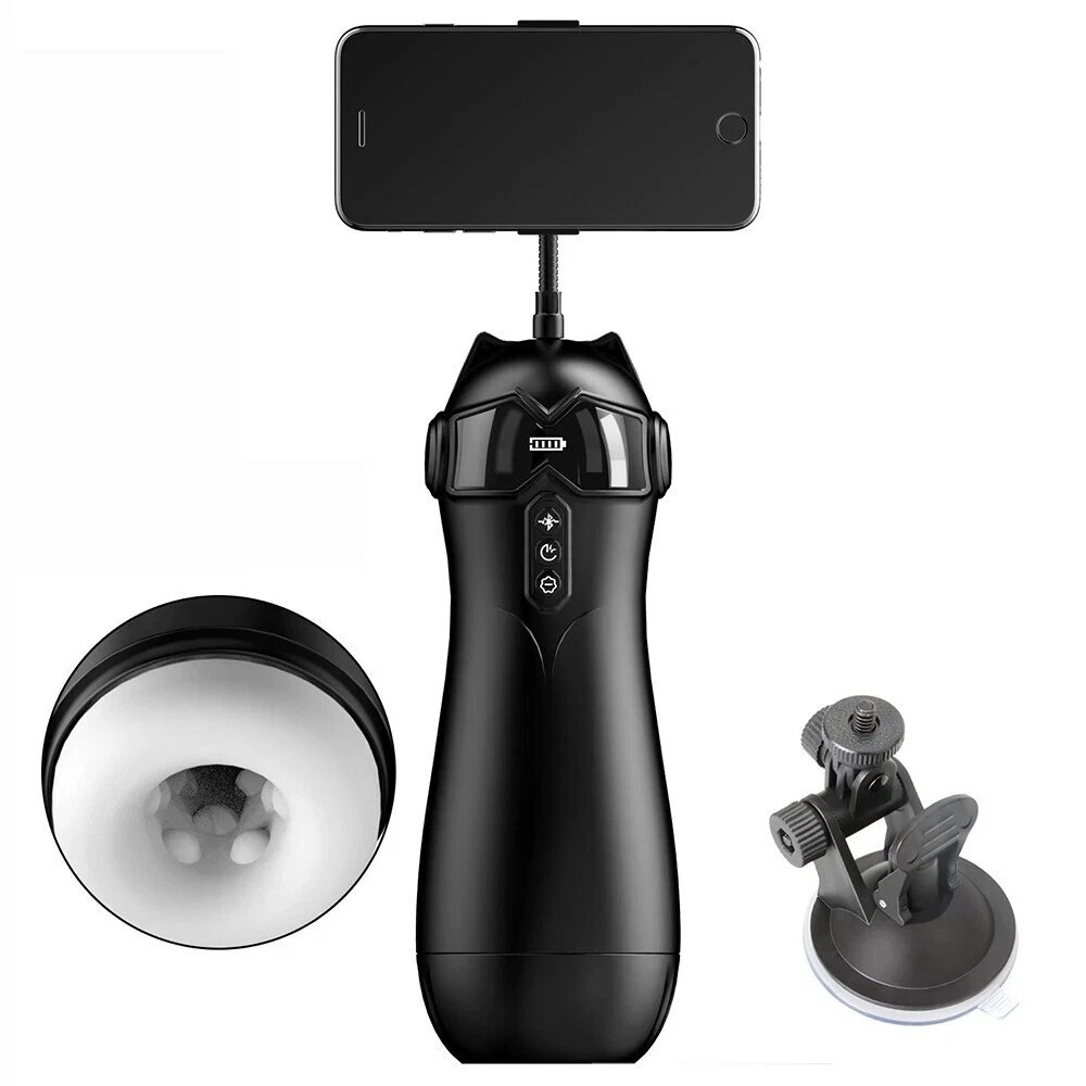 Âm Đạo Giả Gắn Tường Secret Cat Kết Nối Bluetooth Rung Rên