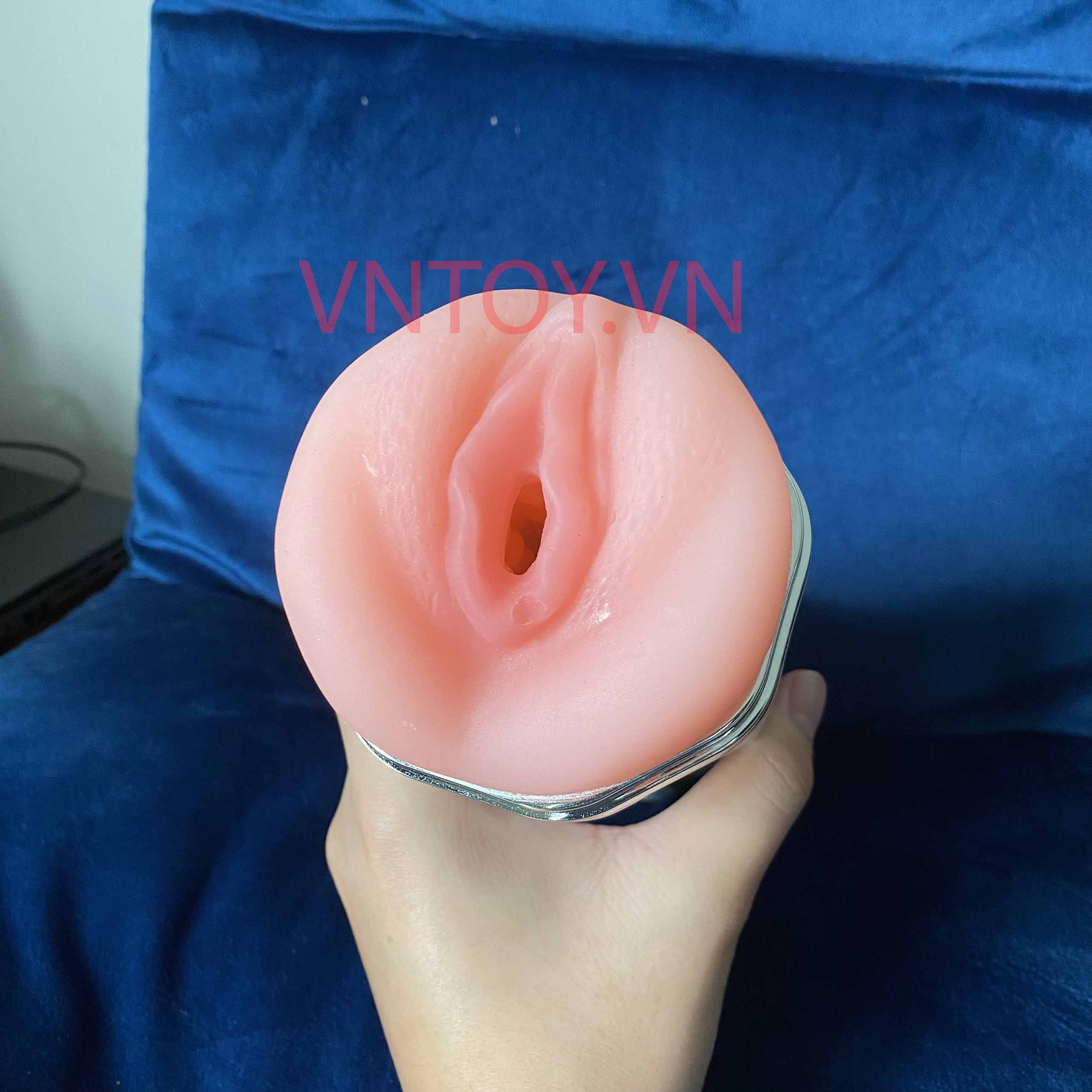 Âm đạo giả gắn tường Wanle rung thụt tự động kêu rên