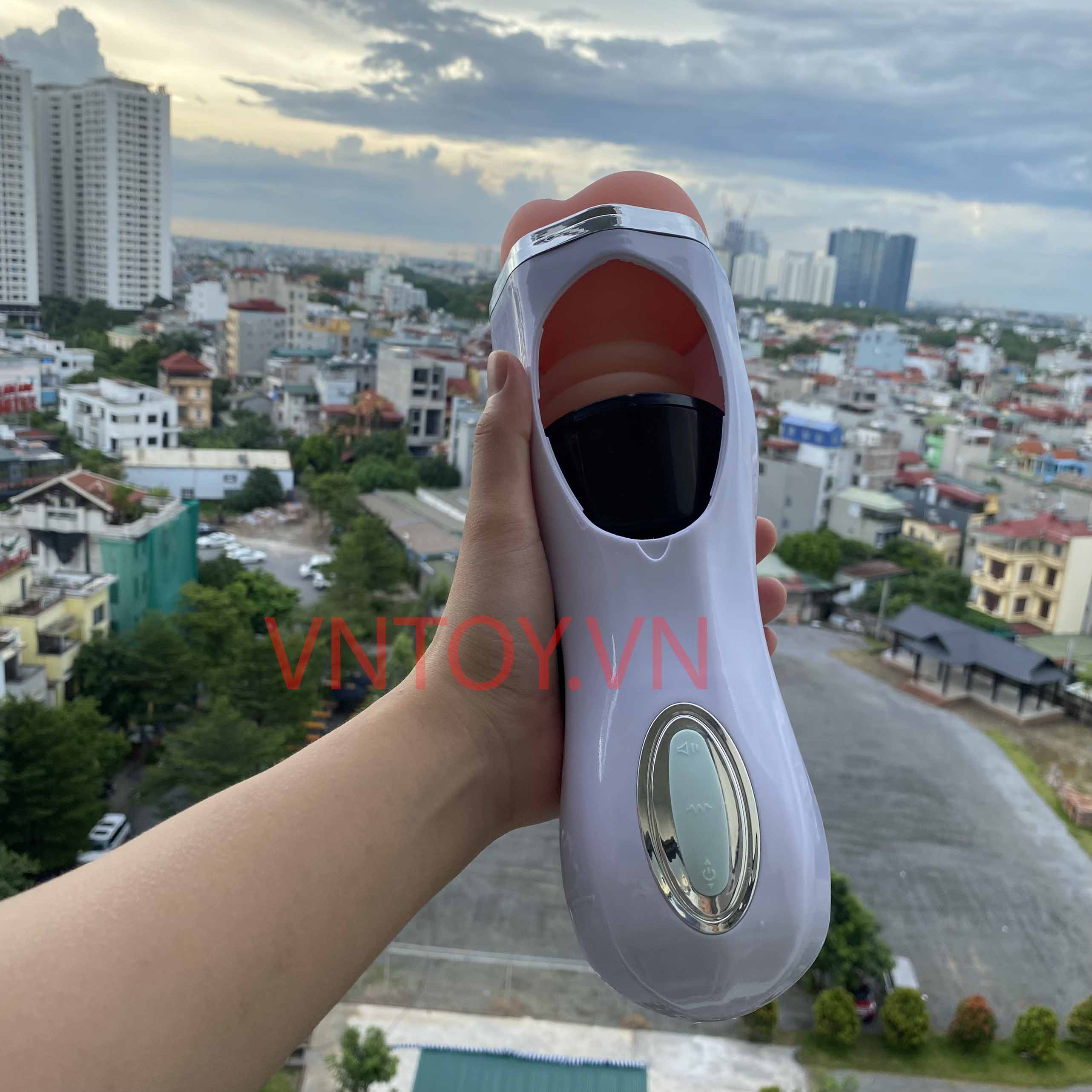 Âm đạo giả gắn tường Wanle rung thụt tự động kêu rên