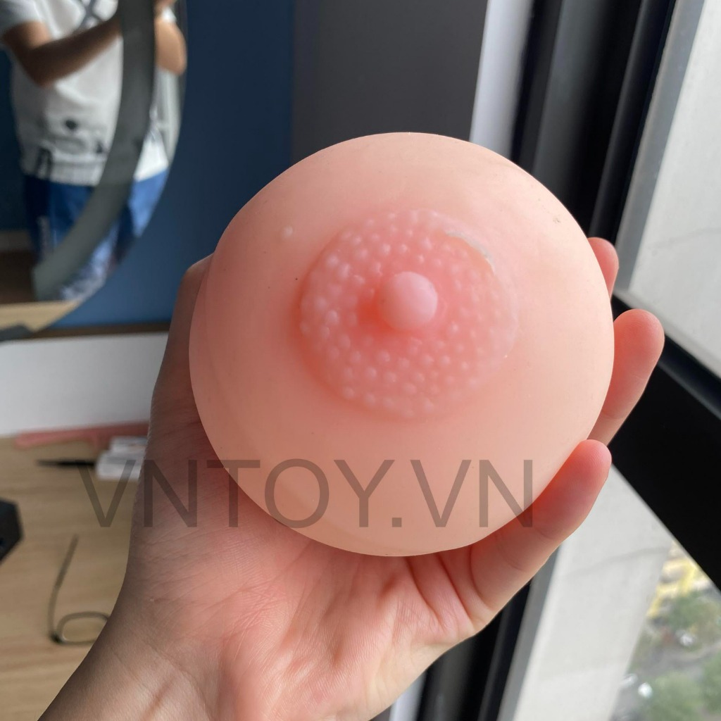 Ngực Silicon to tròn có lỗ âm đạo