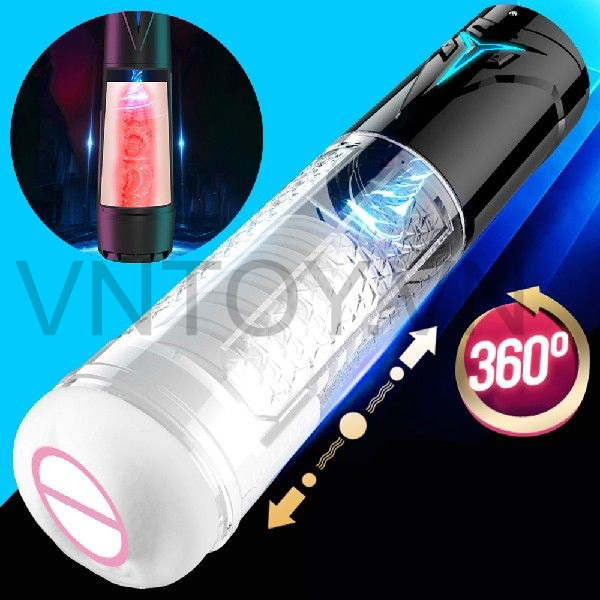 Cốc thủ dâm bú hút tự động rung cao cấp Suction Pump Power Up