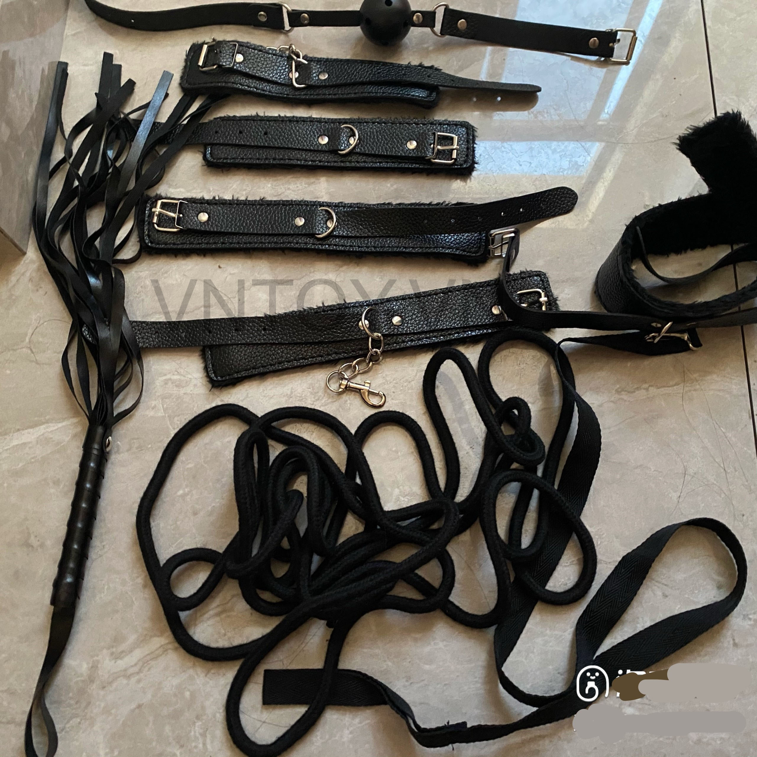 Bộ trói bạo dâm BDSM 10 món kích thích nam nữ