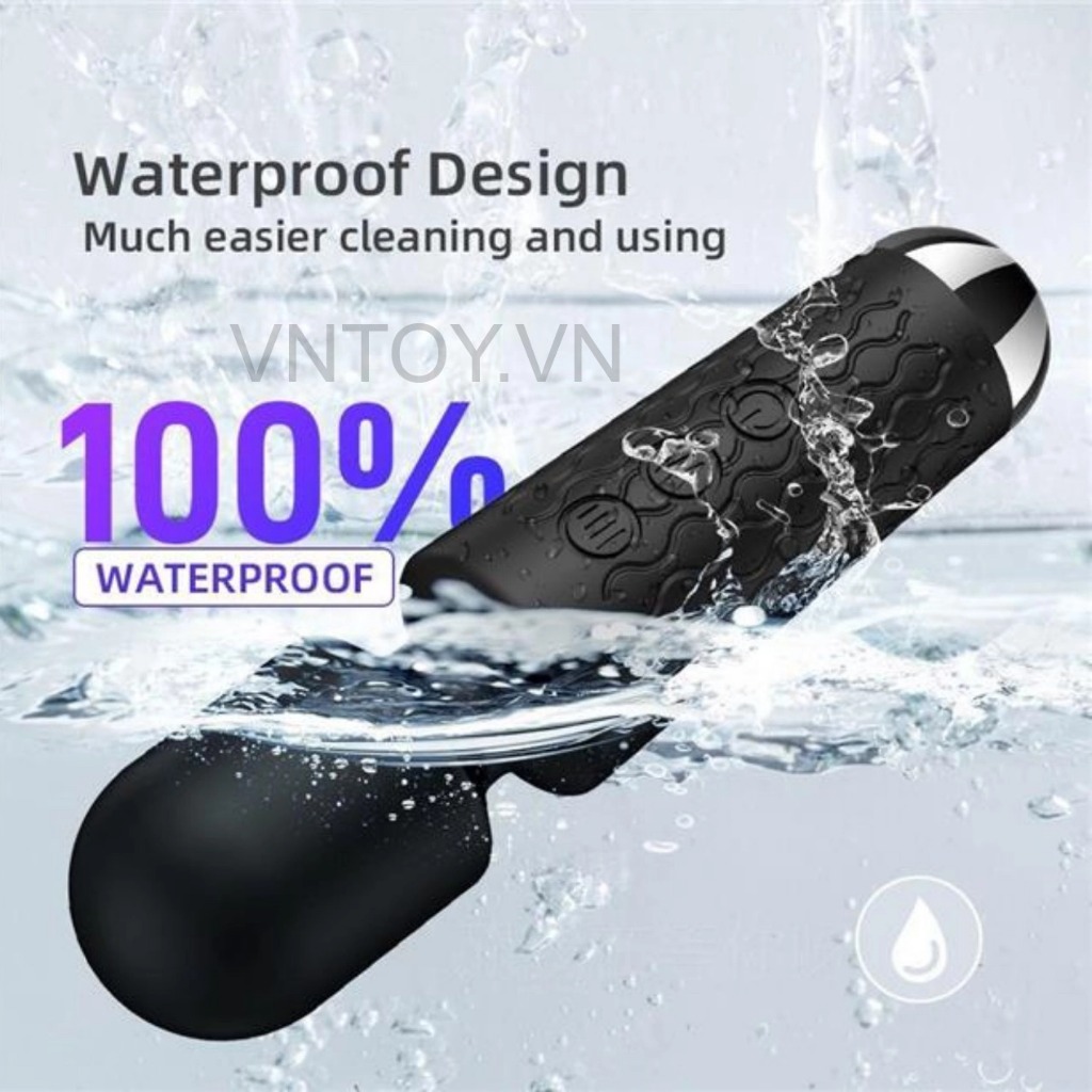 Chày rung cầm tay 20 chế độ rung đa năng sạc pin