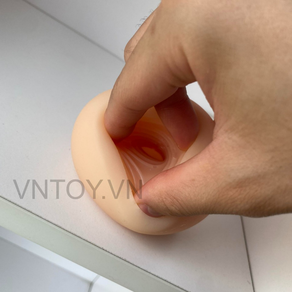 Vú giả cầm tay giá rẻ Silicon như thật có lỗ âm đạo