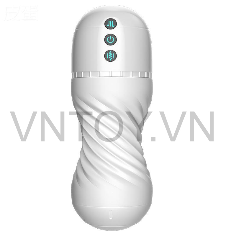 Cốc thủ dâm hút xoắn rung dương vật cao cấp