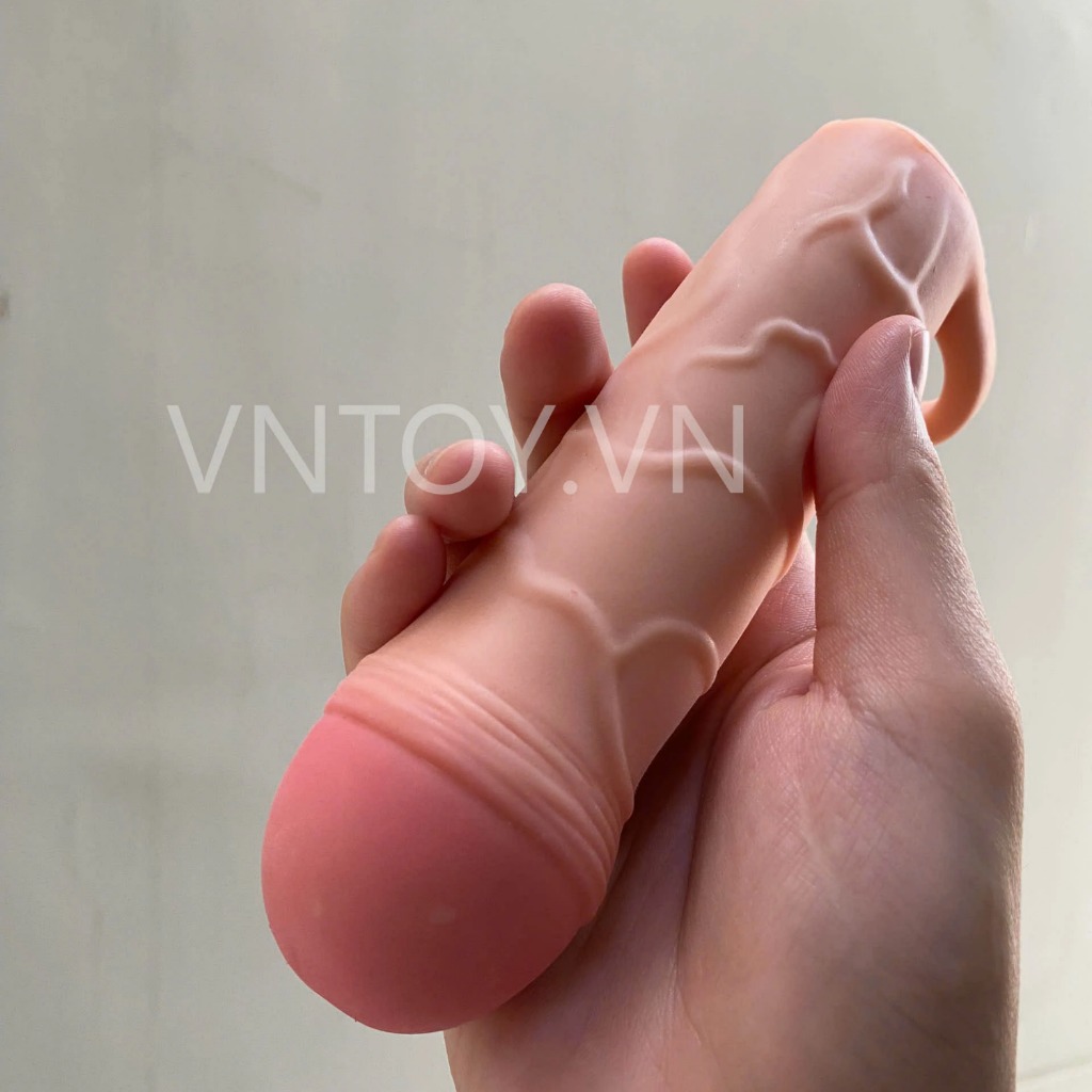 Bao cao su đôn dên Pretty Love kiểu châu Âu trắng hồng có quai đeo