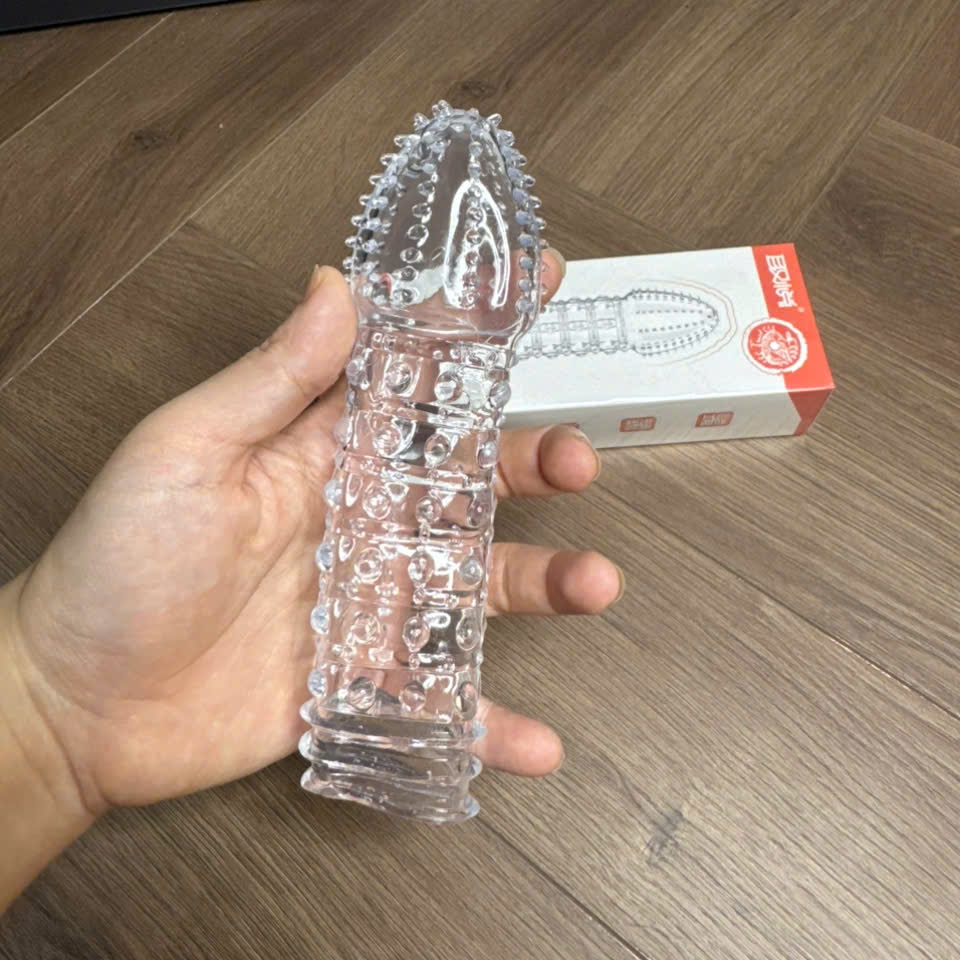 Bao cao su đôn dên vân gợn sóng đầu gai