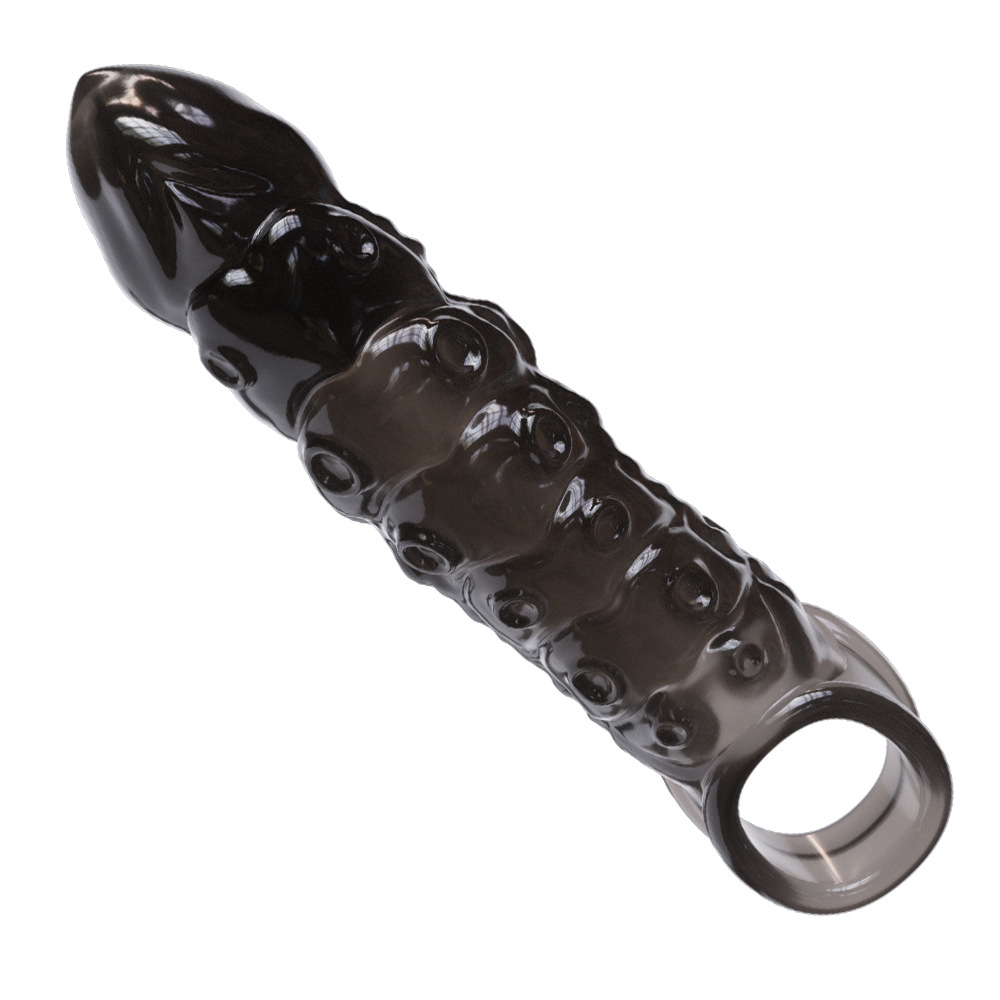 Bao Đôn Dên Octopus Wolf Fang Gai Mềm Trong Suốt Siêu Kích Thích