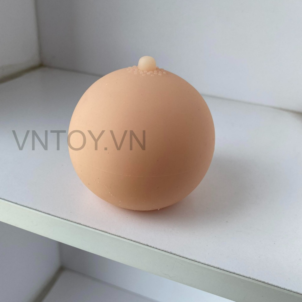 Vú giả cầm tay giá rẻ Silicon như thật có lỗ âm đạo