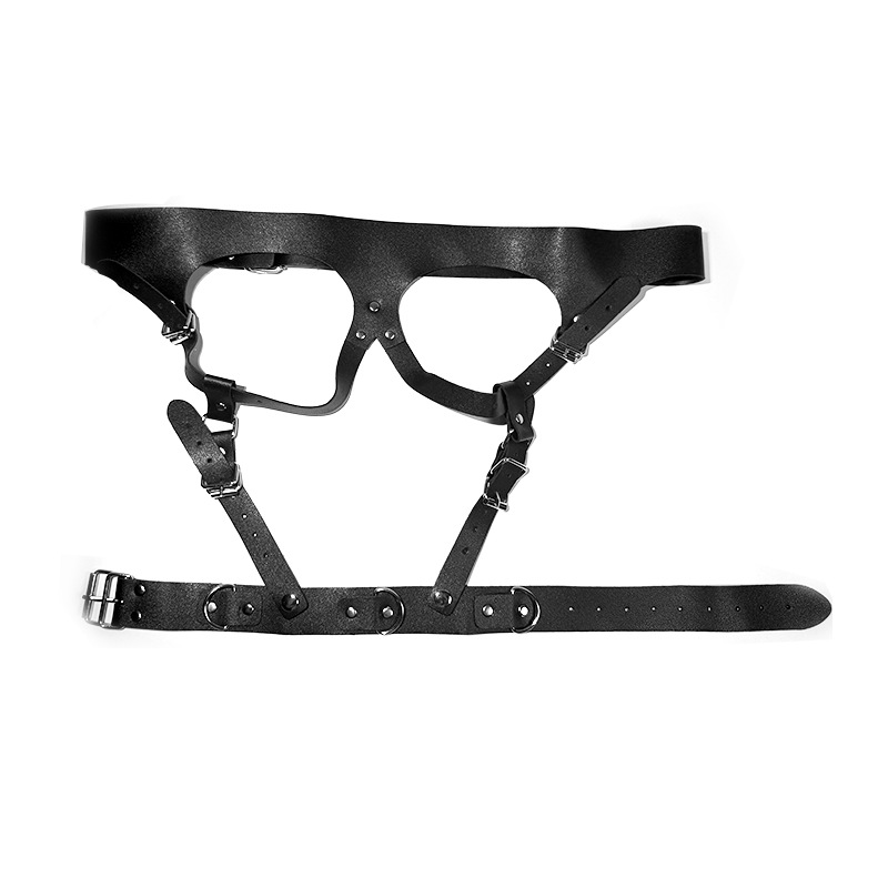Bộ Đai Da Nữ Body Harness SM Còng Tay Dây Xích Cao Cấp
