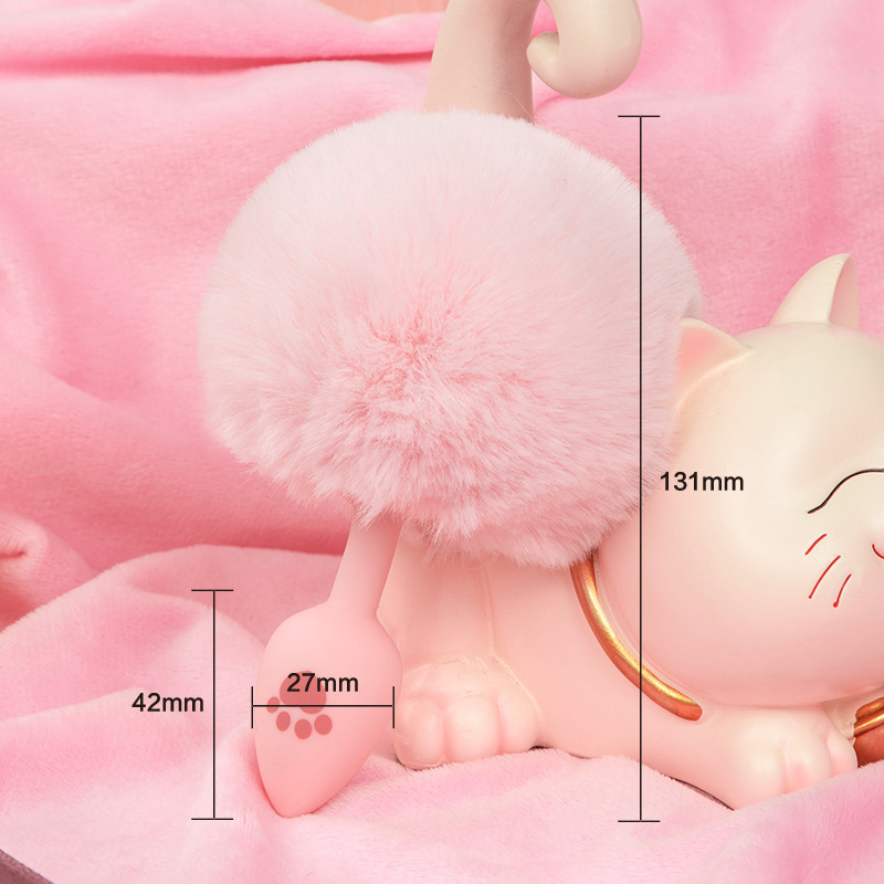 Butt plug cosplay đuôi thú nhiều màu cho cặp đôi