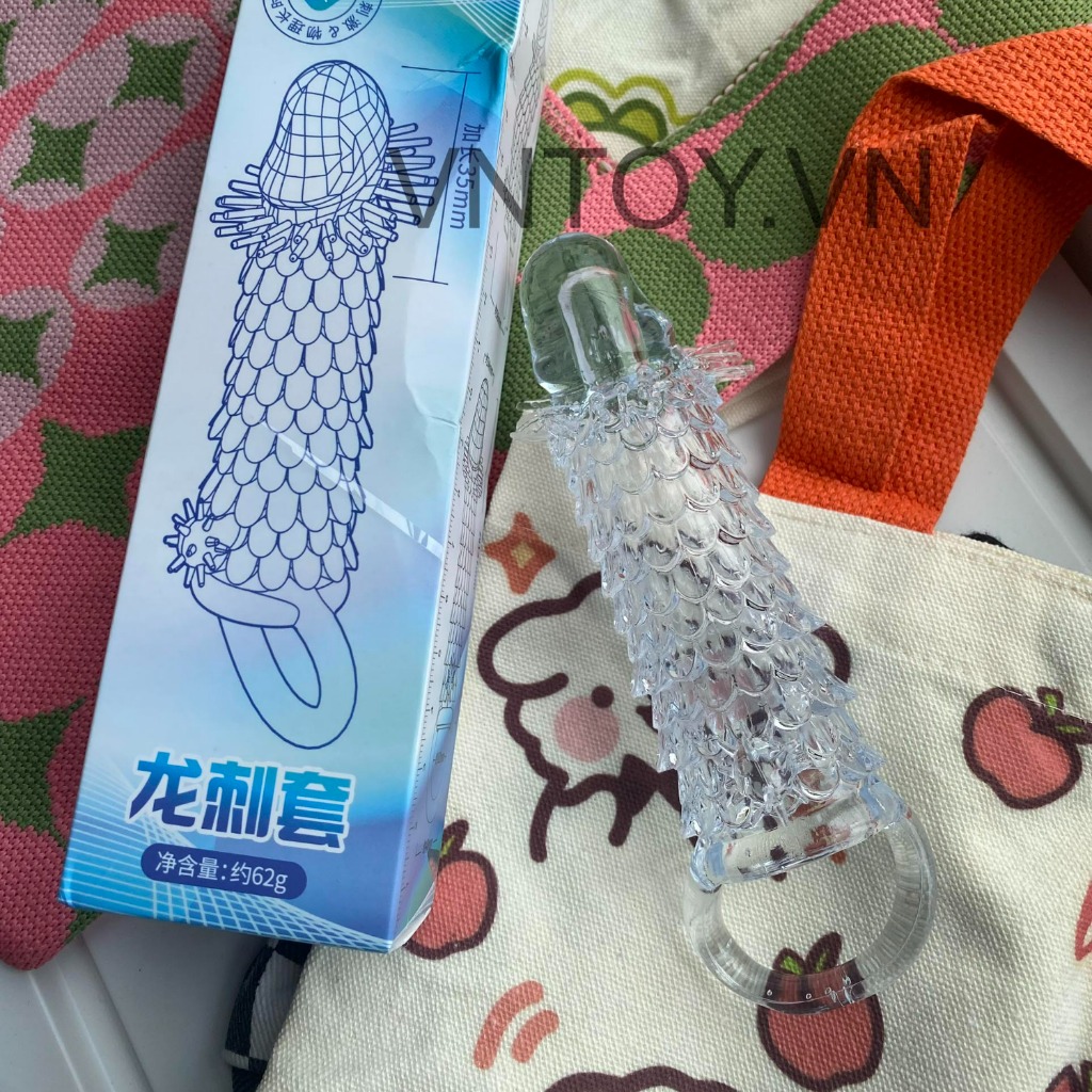Bao cao su đôn dên vảy rồng