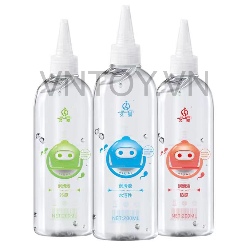 Gel bôi trơn cơ thể Jiuai nhiều hương vị chai 200ml