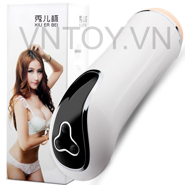 Cốc thủ dâm tự động rung và rên cảm biến theo chuyển động