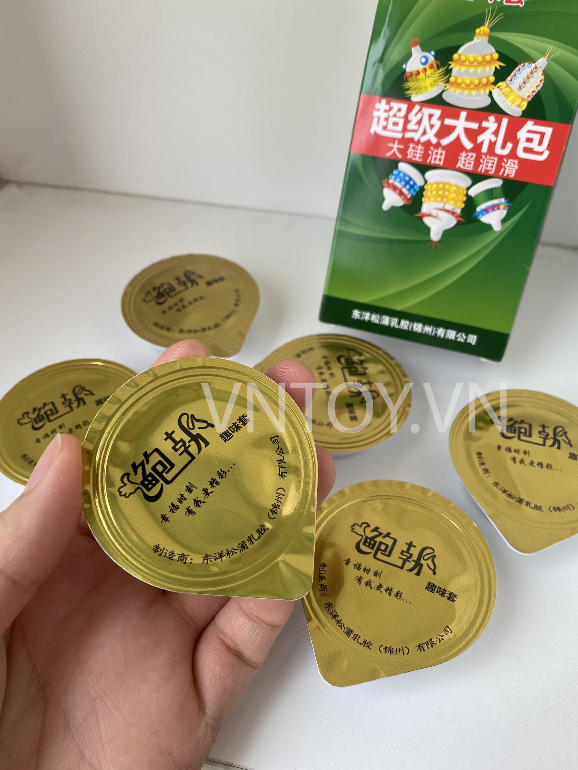 Bao cao su râu rồng - Hộp 6 cái