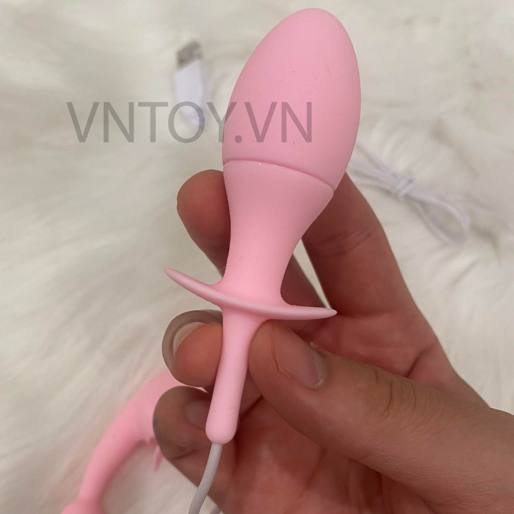 Trứng rung tình yêu 3 đầu lưỡi liếm gắn hậu môn