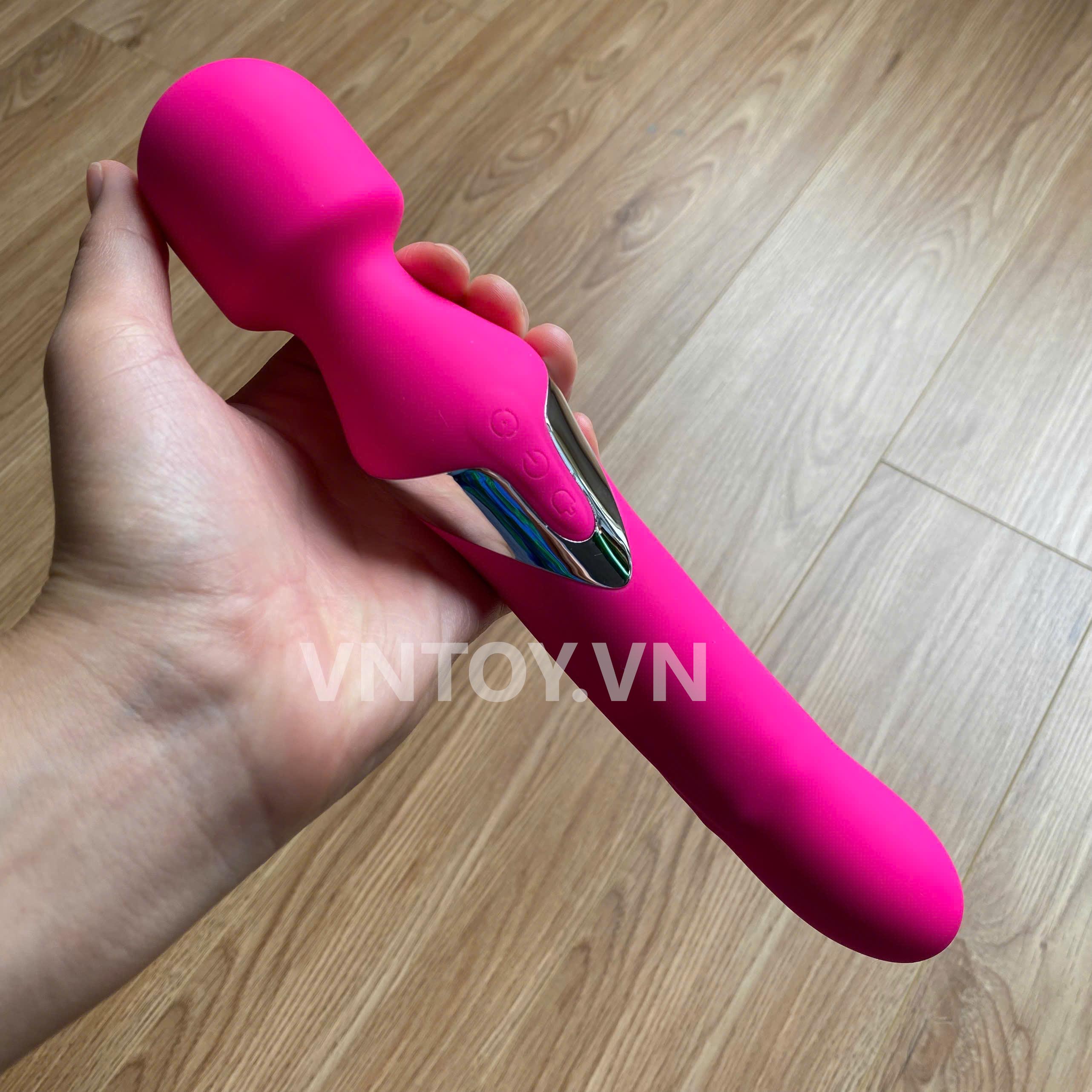 Chày rung 2 đầu xoay ngoáy vòng bi 360 độ siêu cấp