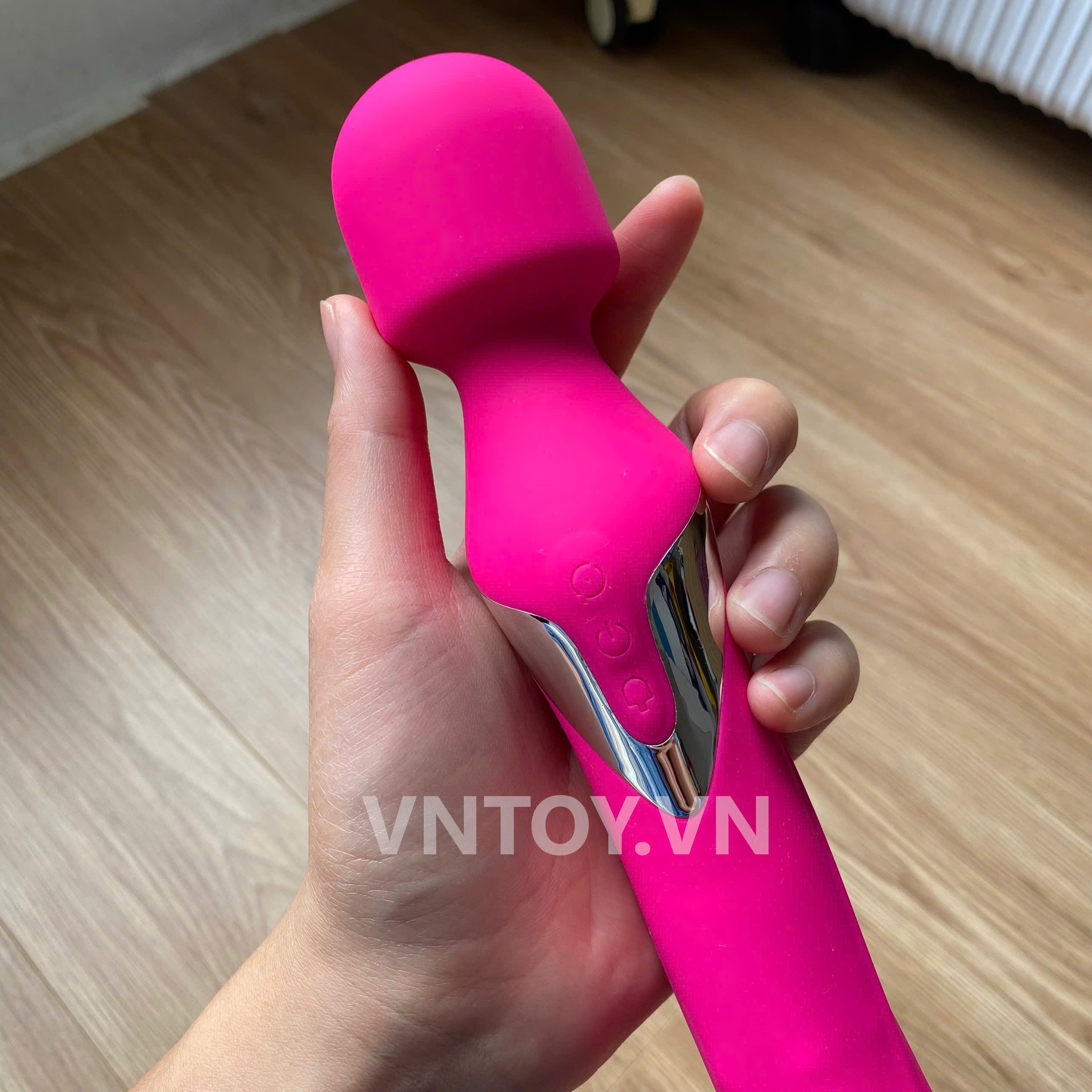 Chày rung 2 đầu xoay ngoáy vòng bi 360 độ siêu cấp