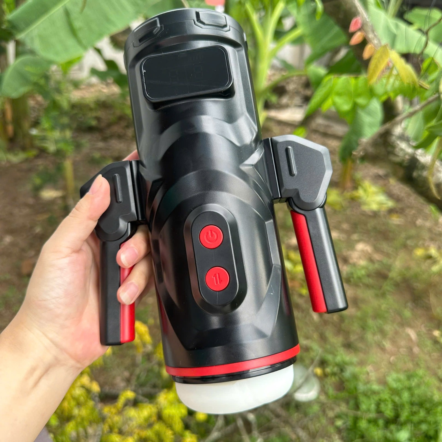 Cốc Massage Tự Động Warrior Mech Rung Thụt Điều Khiển Qua App