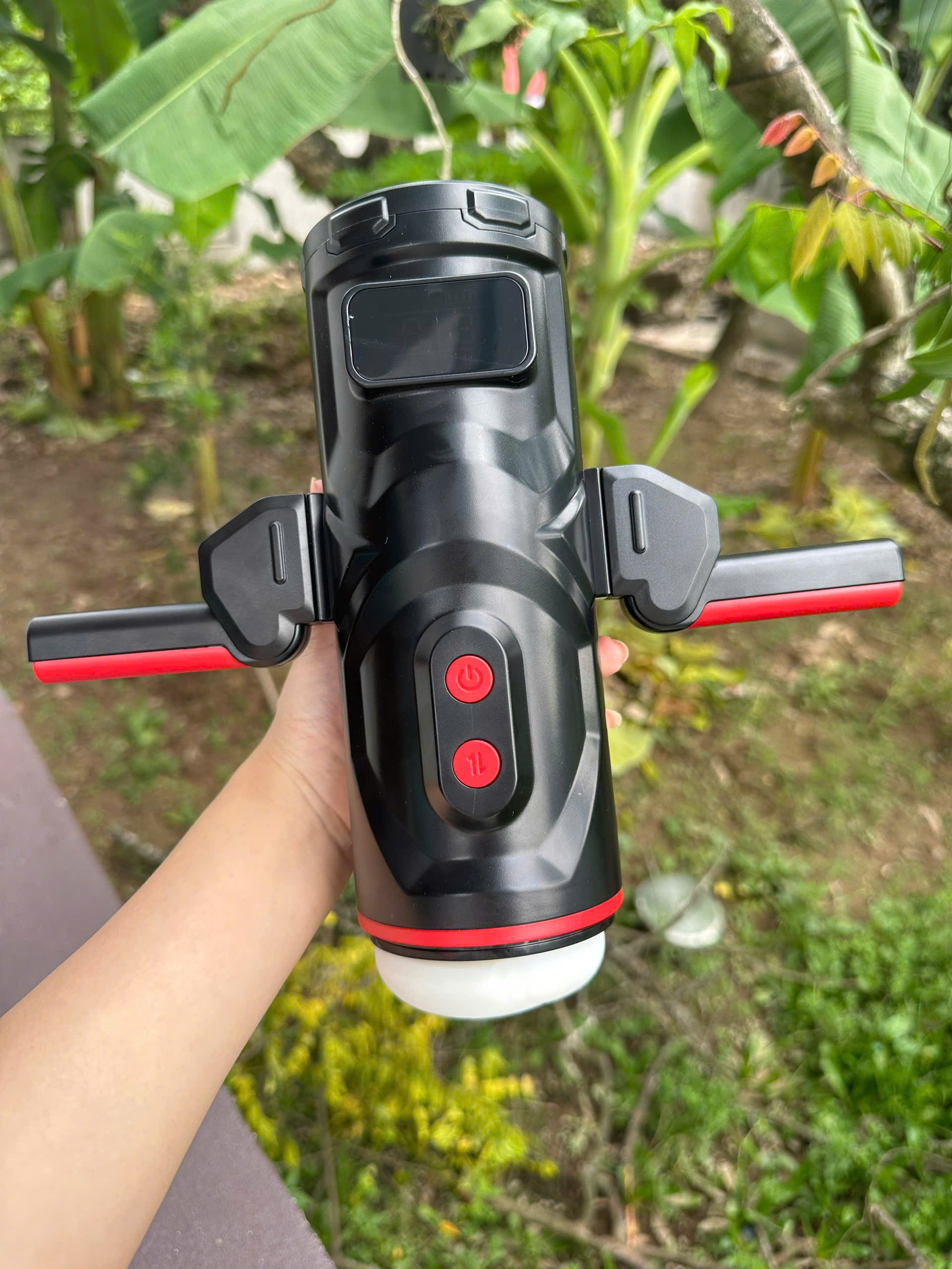 Cốc Massage Tự Động Warrior Mech Rung Thụt Điều Khiển Qua App