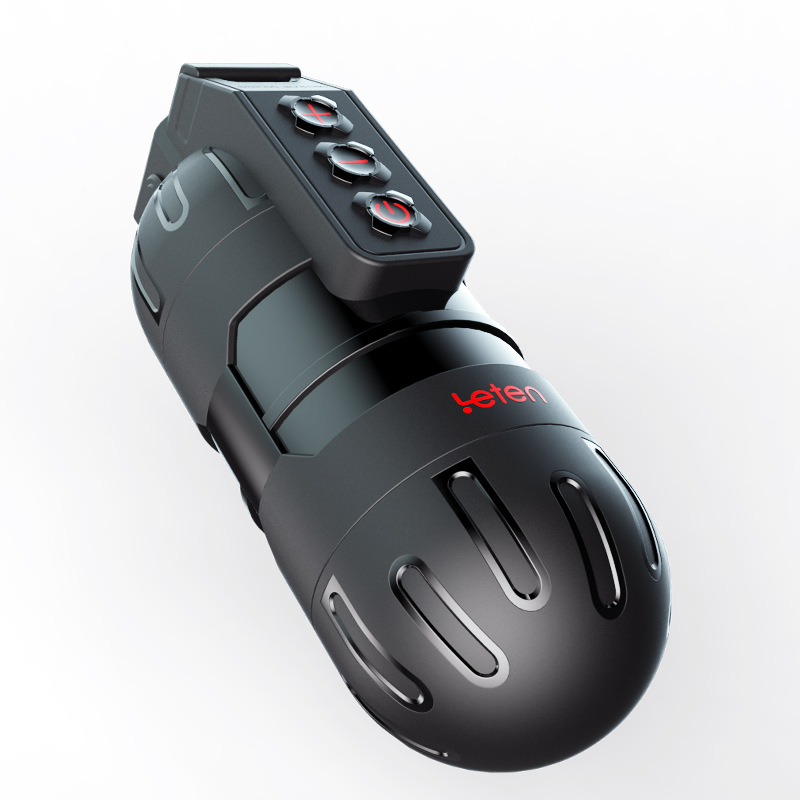 Cốc thủ dâm Leten Thunderstorm Grenade App Rung Đa Tần Hồng Khít