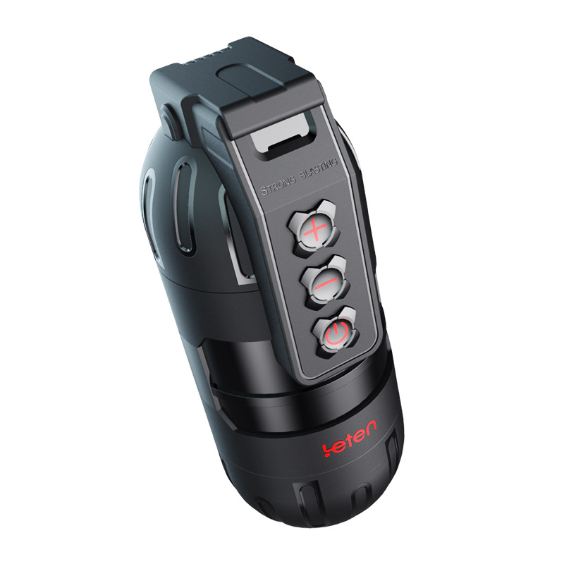 Cốc thủ dâm Leten Thunderstorm Grenade App Rung Đa Tần Hồng Khít