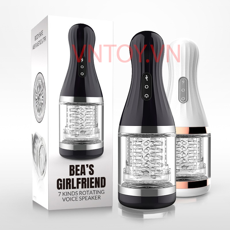 Cốc thủ dâm tự động Dibe xoay đảo chiều siết dương vật rên rỉ