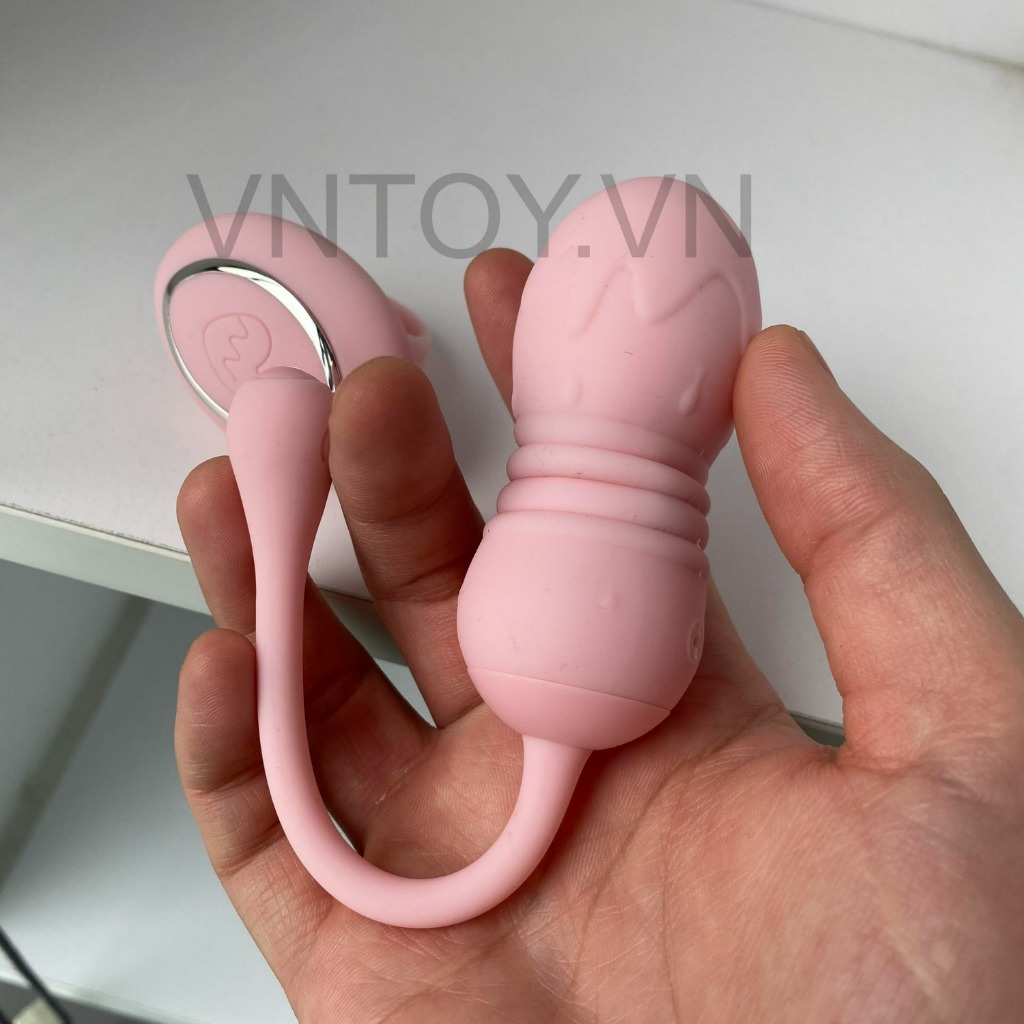 Trứng rung điều khiển từ xa rung thụt tự động cao cấp