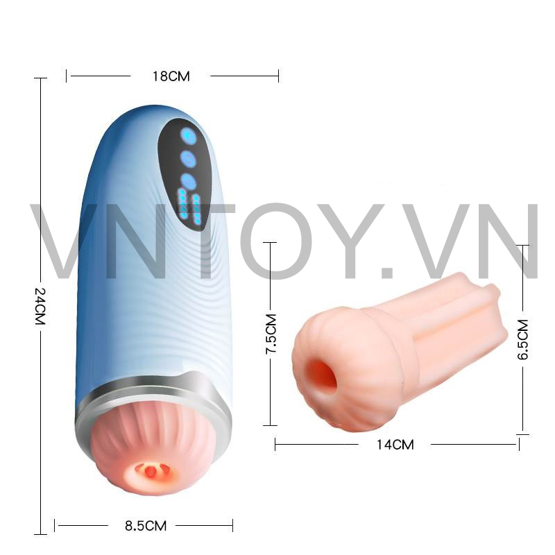 Cốc thủ dâm thò thụt sục cặc tự động phát âm thanh