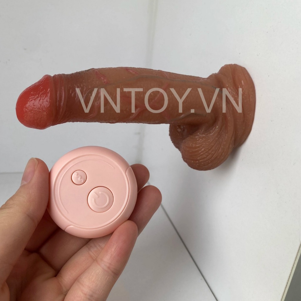 Dương vật giả điều khiển từ xa cỡ nhỏ Jiuai 10 chế độ rung