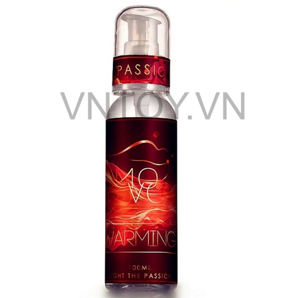 Gel bôi trơn nóng ấm Movo Warming Light The Passion chai 100ml
