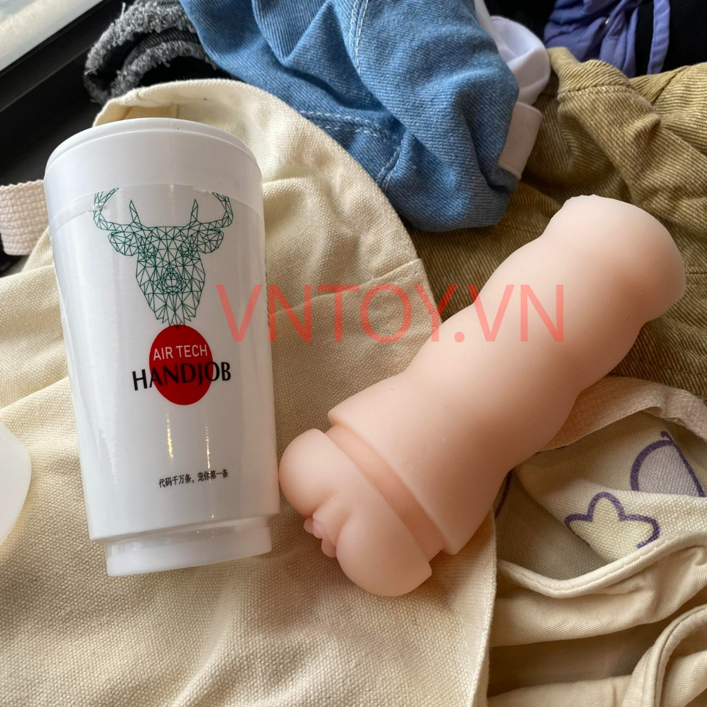 Cốc thủ dâm Air Tech Handjob ngụy trang hình trà sữa