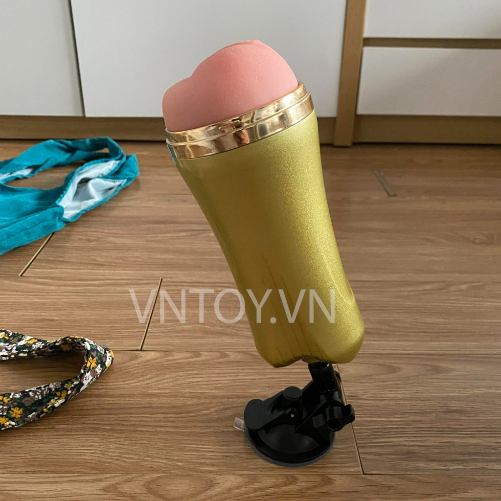 Âm đạo giả gắn tường cao cấp kèm lỗ hậu môn Jiuai