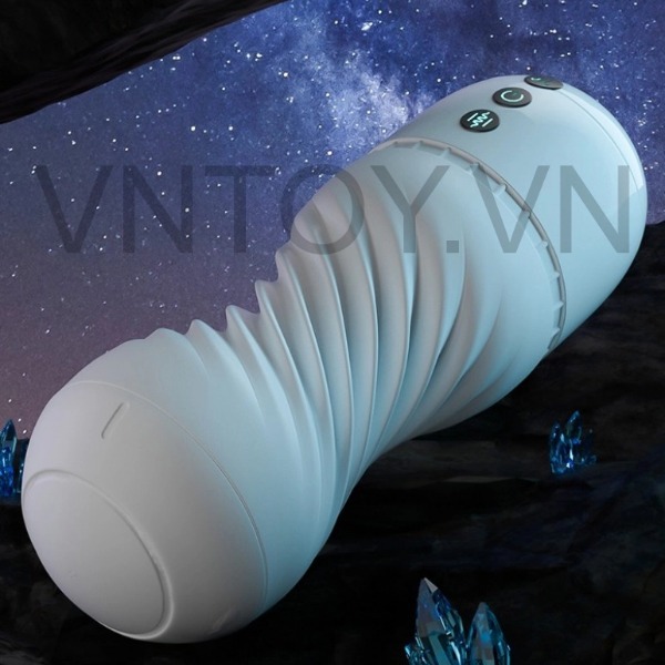 Cốc thủ dâm hút xoắn rung dương vật cao cấp