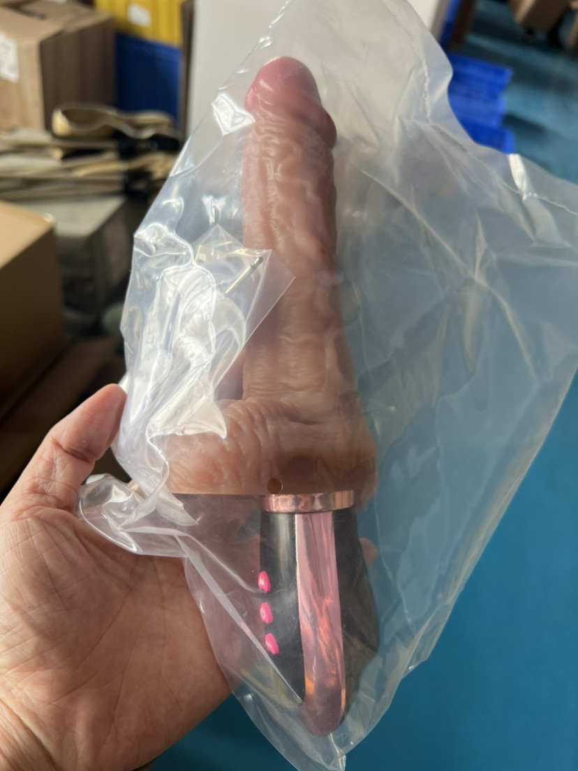 Dildo Cầm Tay Cao Cấp Rung Thụt Sưởi Ấm Mềm Mại Size Lớn