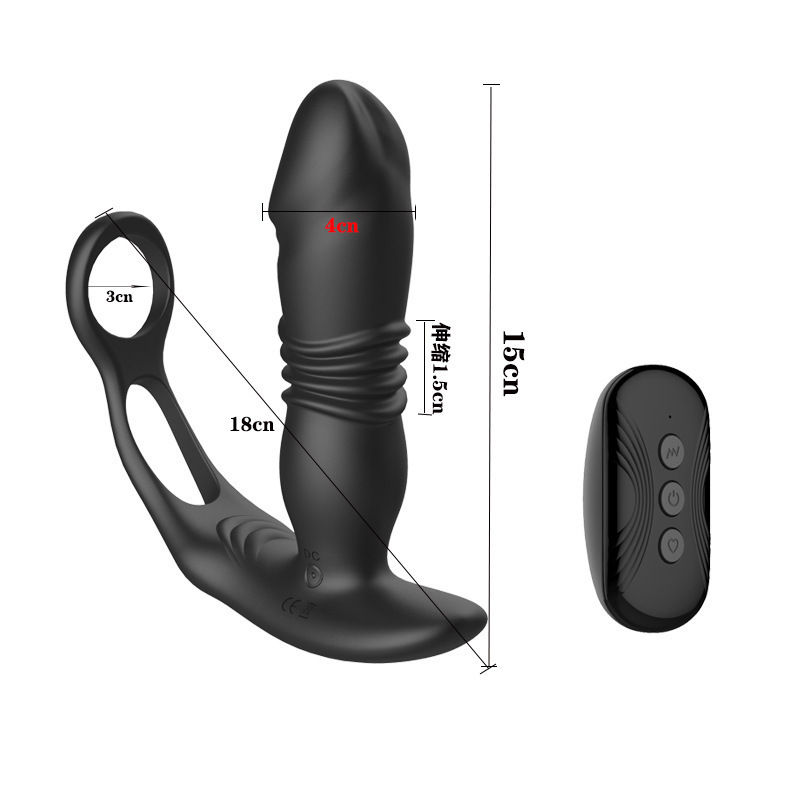 Dụng Cụ Massage Tuyến Tiền Liệt Rung Thụt Thông Minh 3-in-1