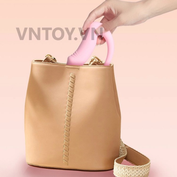Dương vật giả điều khiển từ xa rung 2 nhánh thủ dâm nữ