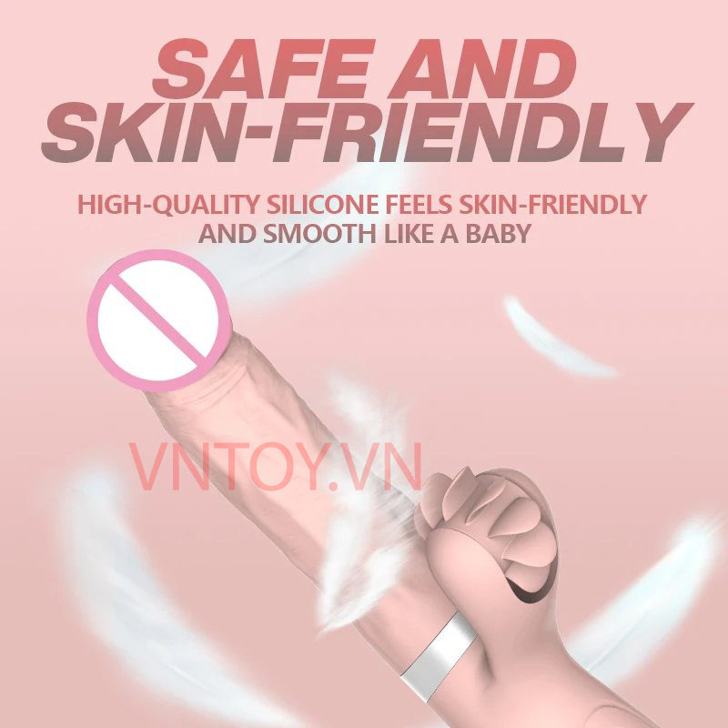 Dương vật giả Evo Mars thụt liếm sưởi ấm tự động