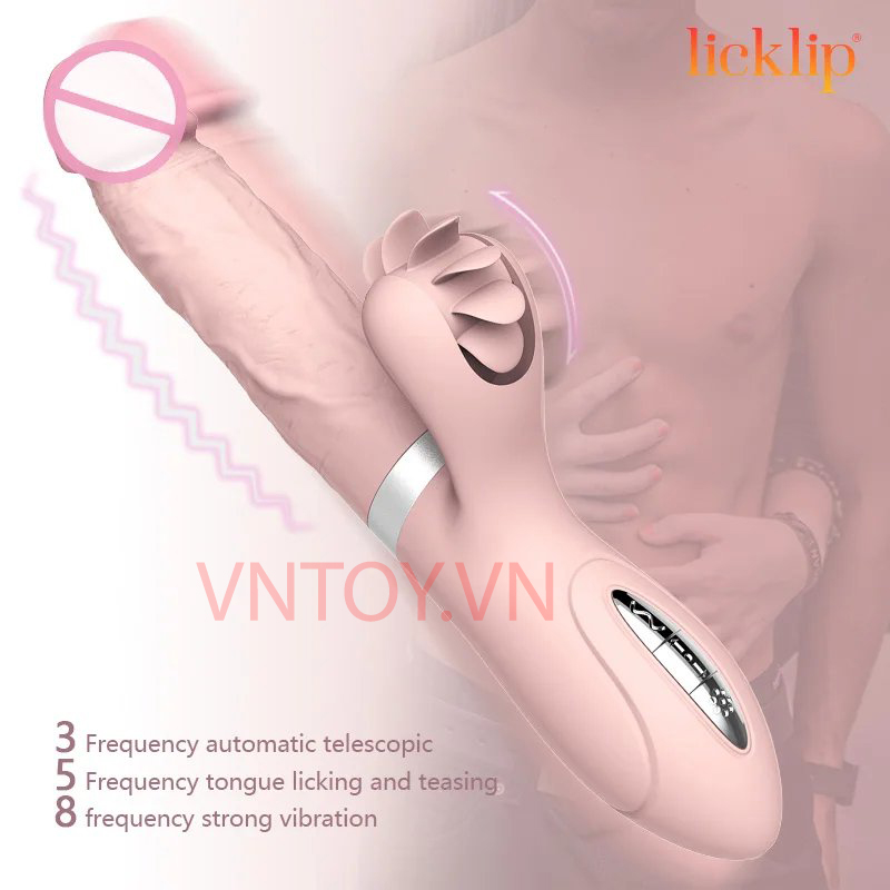 Dương vật giả Evo Mars thụt liếm sưởi ấm tự động