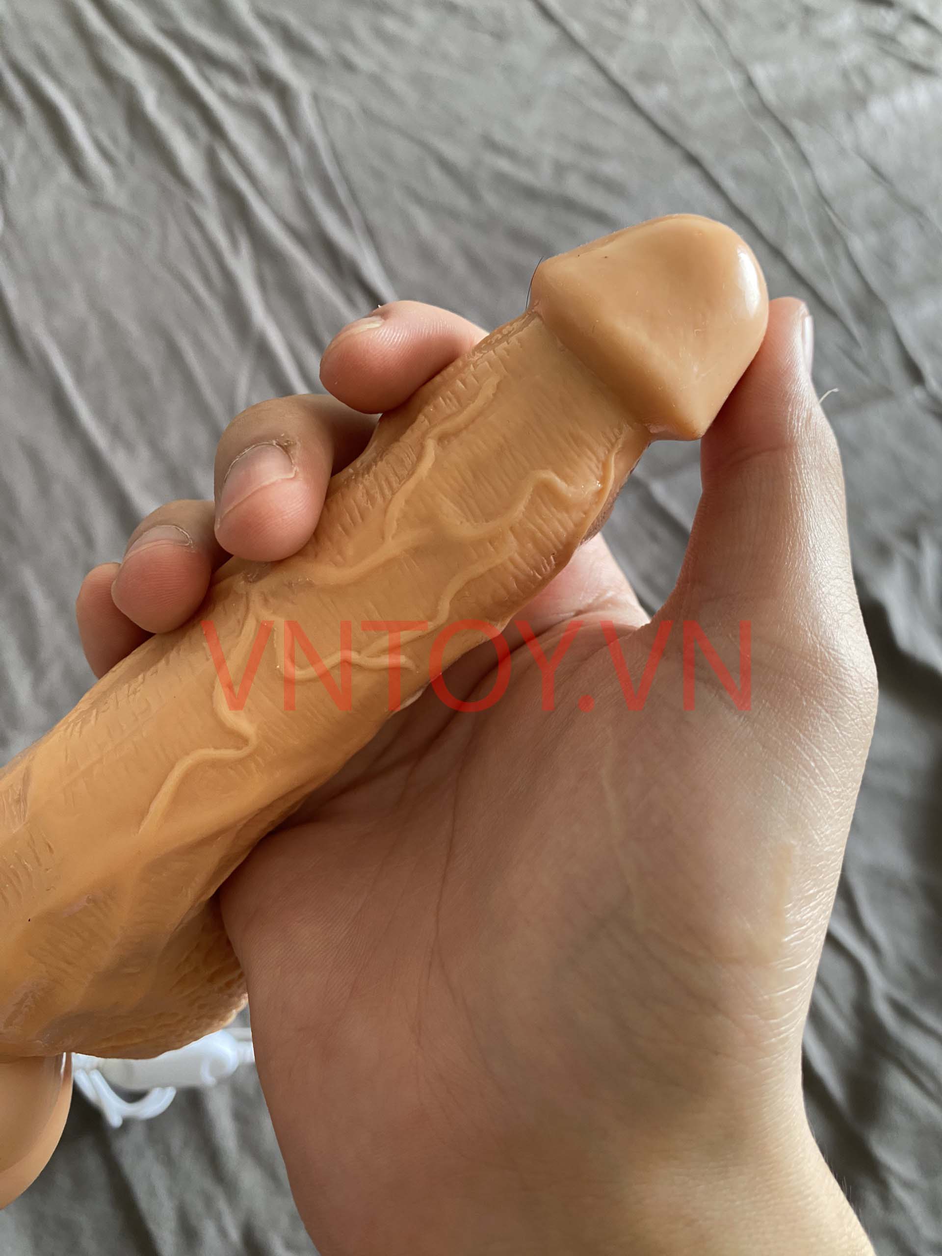 Dương vật giả Jeusn gắn tường tự động rung 10 chế độ cắm USB