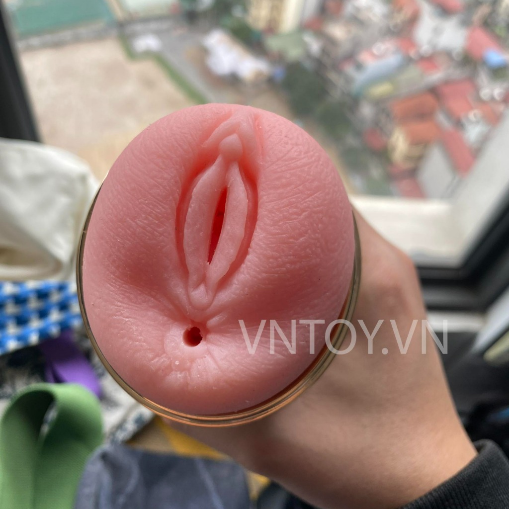 Âm đạo giả gắn tường cao cấp kèm lỗ hậu môn Jiuai