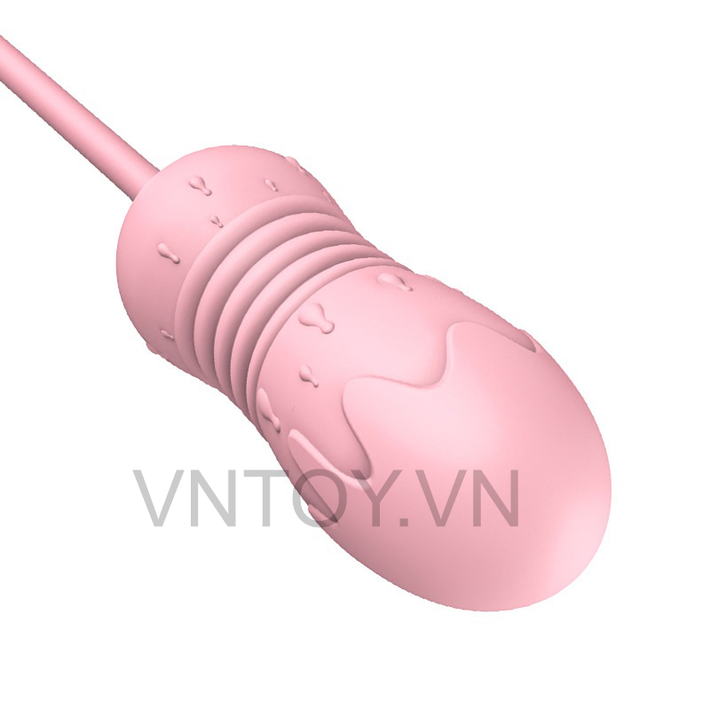 Trứng rung điều khiển từ xa rung thụt tự động cao cấp