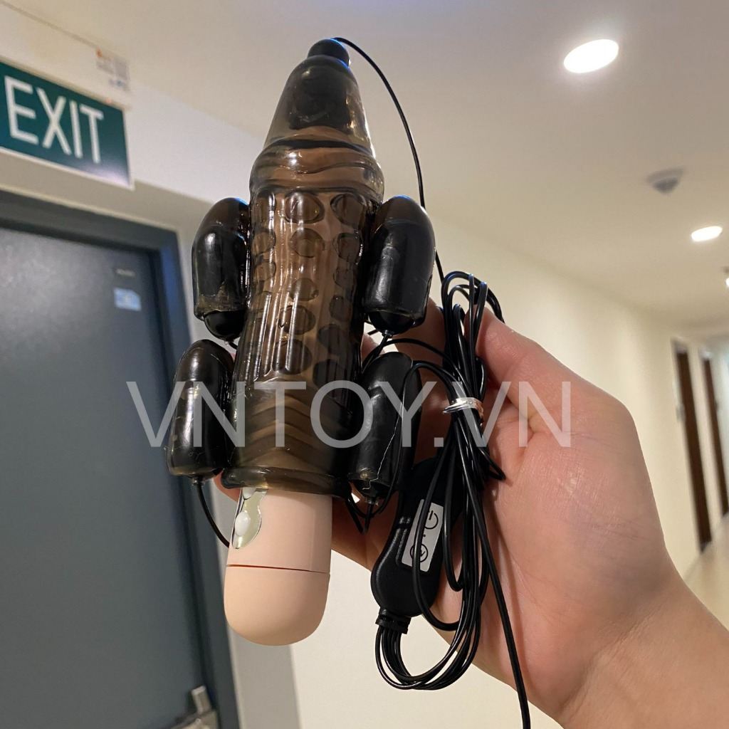 Máy tập dương vật cường độ mạnh Penile Exerciser hình tên lửa