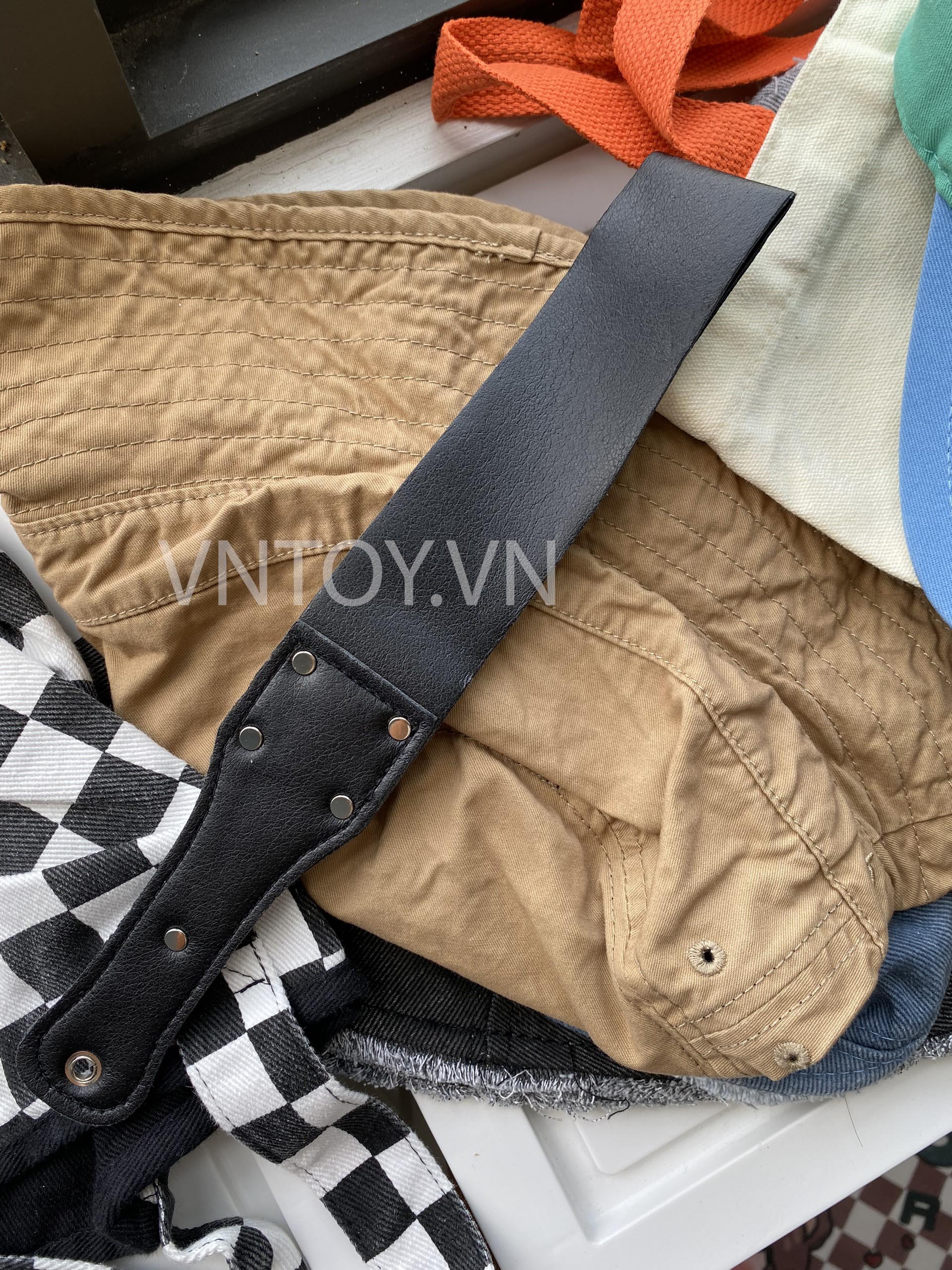 Cây tét mông da PU 2 lớp