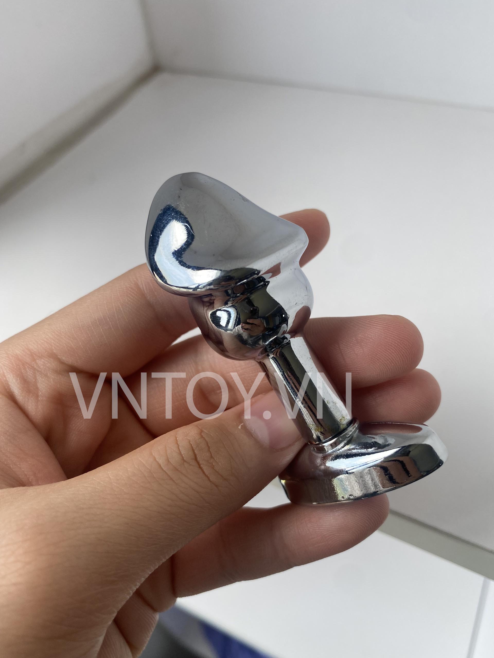 Nút bịt hậu môn Inox hình đầu khấc