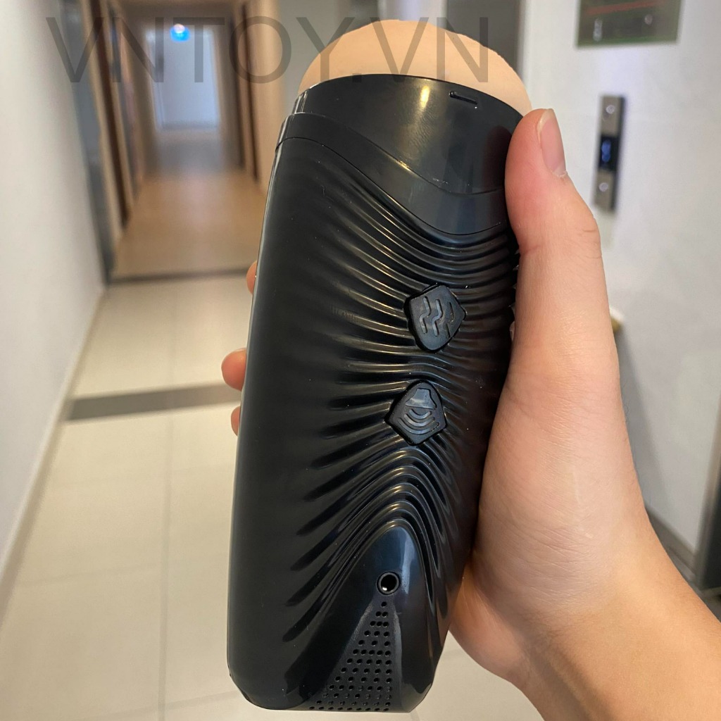 Cốc thủ dâm gắn tường rung rên có chân đế tặng kèm tai nghe